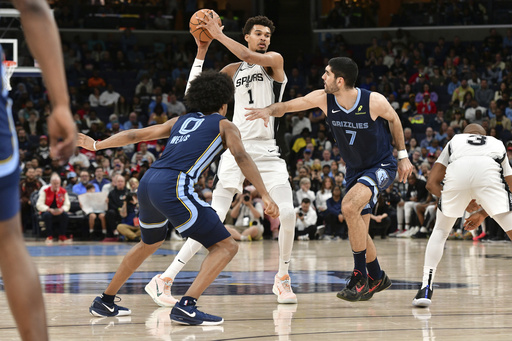 Jaren Jackson Jr. and GG Jackson guide Grizzlies to 128-109 victory over Spurs, securing second place in the Western Conference