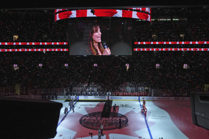 Singer Chantal Kreviazuk performs 