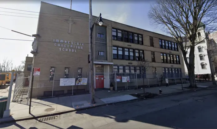 Immaculate Conception School of Williamsbridge on E Gun Hill Road, will permanently close this June (Photo:I Google Streets)