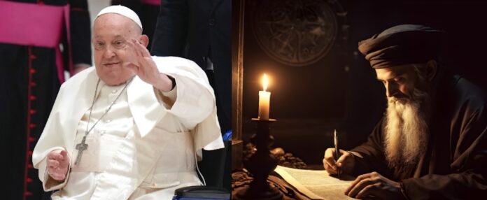 The fate of Pope Francis: Did Nostradamus predict his death? (Photo: Pixabay/ Pope Francis waves as he arrives for his weekly general audience in the Paul VI Hall, at the Vatican, Wednesday, Feb. 12, 2025. (AP Photo/Alessandra Tarantino)