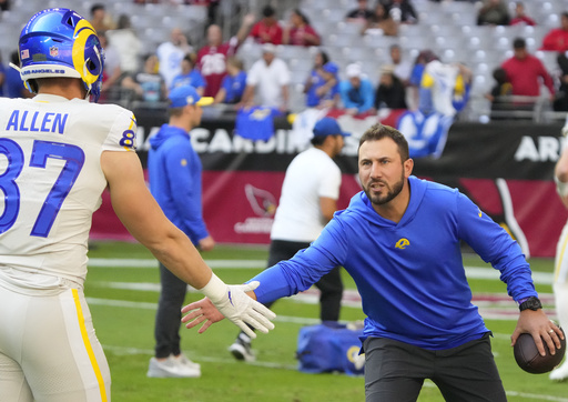 Texans set to appoint Rams coach Nick Caley as their offensive coordinator, according to AP source.