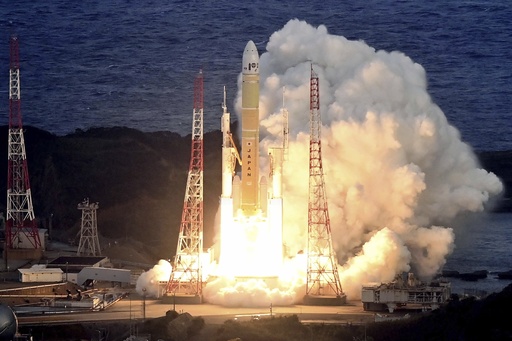 Japan sends off a navigation satellite aboard its latest top-tier rocket to enhance its positioning capabilities.