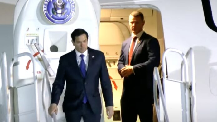 Secretary of State Rubio's Flight Hit With Mechanical Problems (Photo: CBS Miami/YouTube)