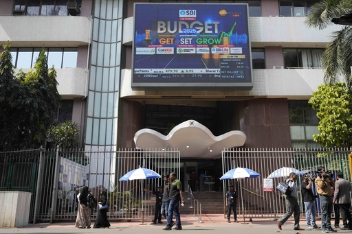 Highlights from India’s budget that reduces income tax for the salaried middle class to stimulate economic growth