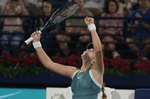 Andreeva tops Rybakina to become the youngest WTA 1000 finalist in Dubai