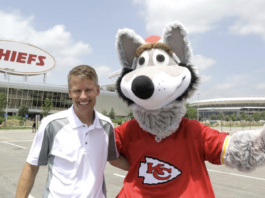 Mascot of Kansas City Chiefs