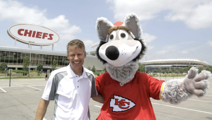 Mascot of Kansas City Chiefs