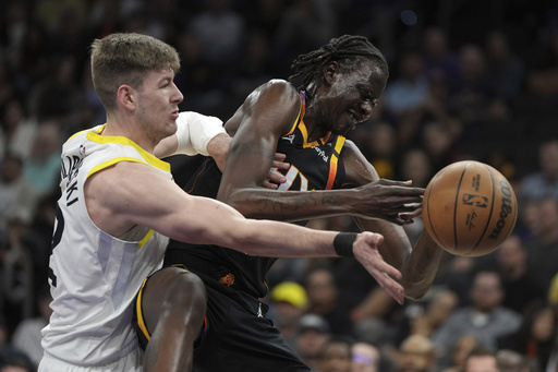 Booker tallies 47 points, Allen sends game to OT with buzzer-beater in Suns’ 135-127 victory against Jazz