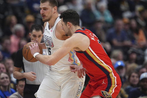 Porter matches personal best with 39 points, Jokic contributes 38 as Nuggets defeat faltering Pelicans 144-119