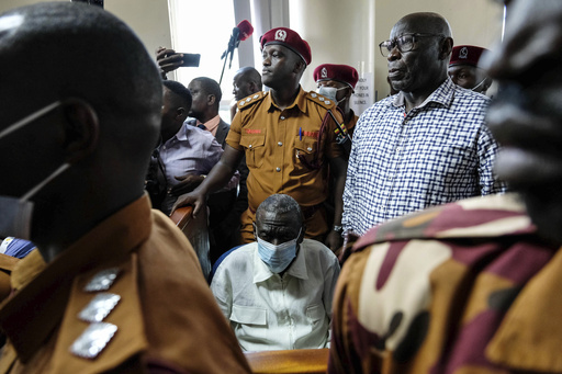 Frail Ugandan opposition leader Besigye appears in court amid rising demands for his freedom