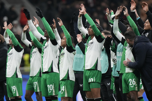 Injury-plagued Carranza secures victory for Feyenoord with a goal, eliminating the need for extra time against Milan and advancing to the Round of 16.