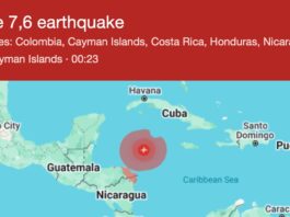 Powerful 7.6 earthquake strikes the Caribbean (Photo: Google)