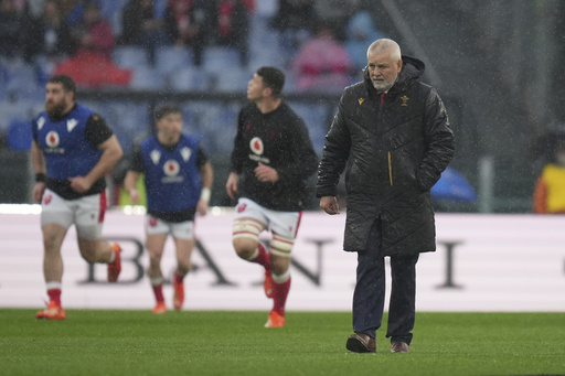 Wales rugby coach Gatland departs during Six Nations amid team’s record string of defeats