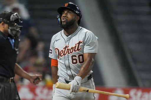 Tigers’ outfielder Akil Baddoo undergoes surgery for a hand fracture, sidelining him at the season’s beginning.