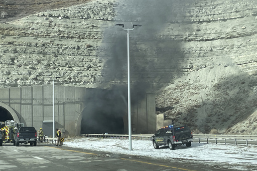 Deadly tunnel accident in Wyoming claims 2 lives and shuts down I-80 in both directions