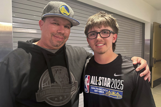 College student Jaren Barajas defeats Damian Lillard in 3-point shootout, claims $100K prize