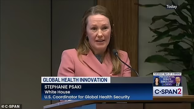 Former White House doctor Stephanie Psaki warned weeks ago that Trump was raising the risk of outbreaks abroad and at home

