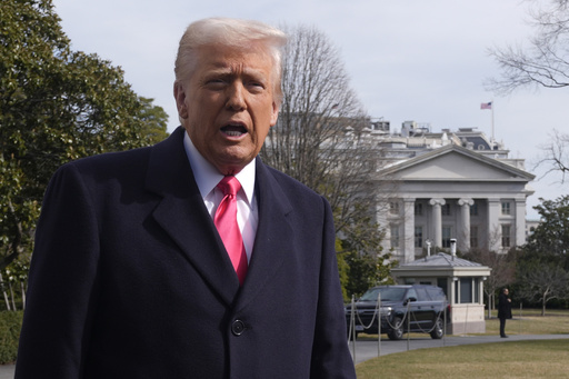 Trump celebrates widespread federal dismissals and mocks Biden in front of enthusiastic conservative audience