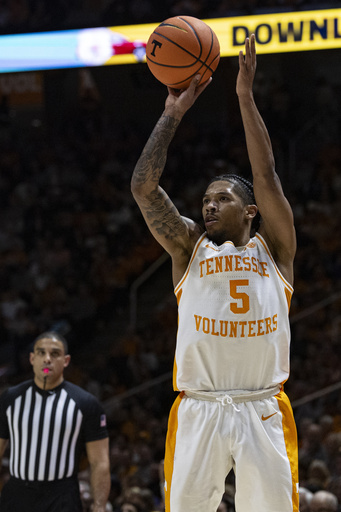 Knee injury keeps Zeigler out for No. 8 Tennessee’s matchup with No. 5 Florida