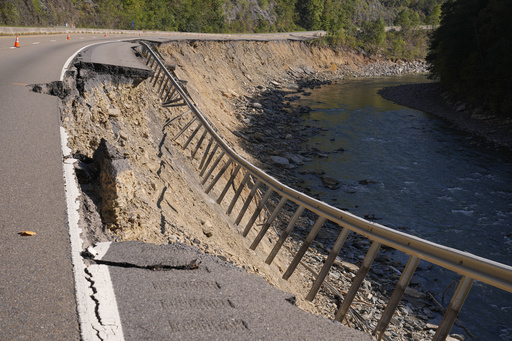 North Carolina interstate section that fell due to Helene expected to reopen by March 1