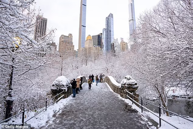  The major ice storm will move into Northeastern states Thursday. New York City; December 21, 2024

