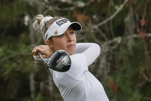 A Lim Kim begins LPGA season with a wire-to-wire victory against Nelly Korda.