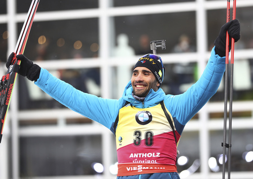 Biathlon champion Fourcade steps back from leading French Alps 2030 Olympic organizing committee