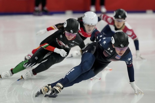 Kristen Santos-Griswold seeks Olympic redemption as a short track skater from the U.S.