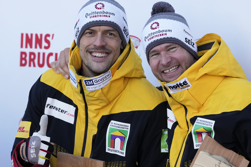 Lochner secures initial 4-man bobsled victory of the season, while Germany dominates medals in the women’s World Cup event.