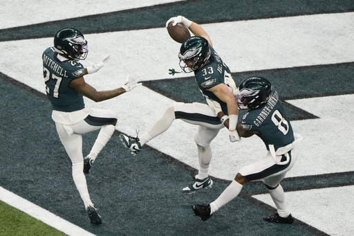 Cooper DeJean of the Eagles marks his 22nd birthday with a Super Bowl milestone