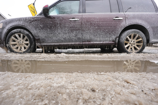 Detroit teams are addressing a damaged water main that has inundated numerous residences.