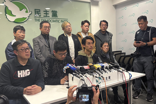 Hong Kong’s leading pro-democracy party begins the process of disbandment