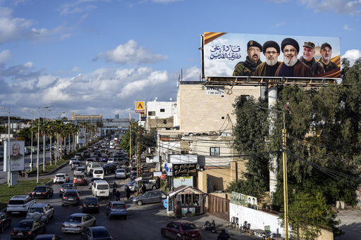 Thousands of Hezbollah followers arrive in Beirut for the funeral of their deceased leader Nasrallah.