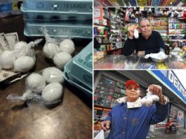 New trend: NYC bodegas sell 'loosie eggs' as prices crack record highs (Photo: NYP/X)