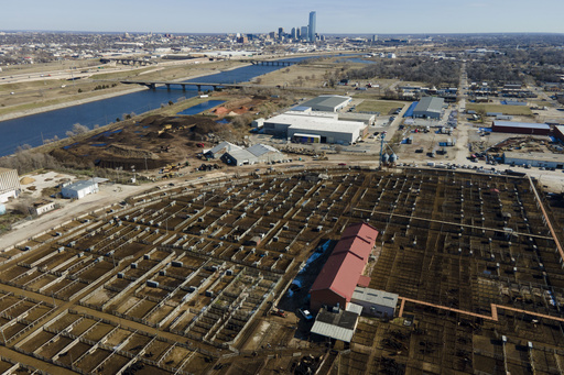 Oklahoma City’s final major urban stockyard is now available for purchase.