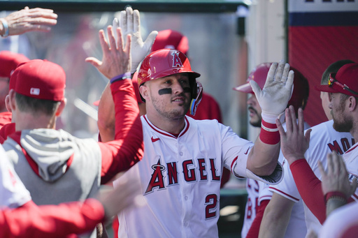 Angels player Mike Trout transitions from center to right field for better health prospects