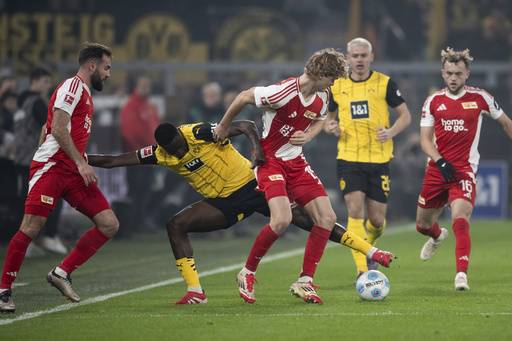 Guirassy nets four goals for Dortmund, first since Haaland in 2020.