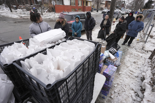 Detroit teams are addressing a damaged water main that has inundated numerous residences.