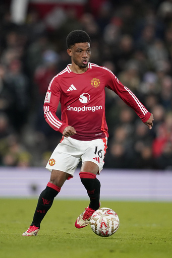 Amad Diallo of Manchester United reports he will be sidelined for a while due to an ankle injury.