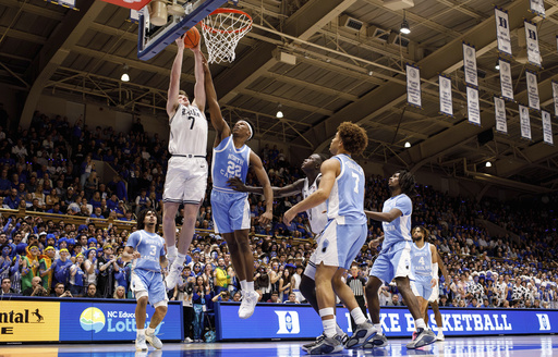 Duke’s strong first half overpowers UNC in recent rivalry match