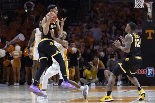 Zeigler and Milicic guide No. 4 Tennessee to victory over No. 15 Missouri, 85-81