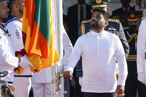 Debt-ridden Sri Lanka celebrates its independence day while the newly elected president vows to restore the nation.