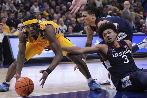 Solo Ball shines as No. 25 UConn secures 77-69 victory over No. 9 Marquette