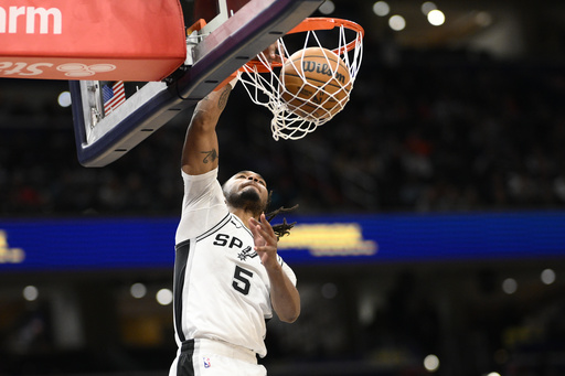 Spurs secure a 131-121 win against Wizards with Victor Wembanyama’s 31 points and 15 rebounds