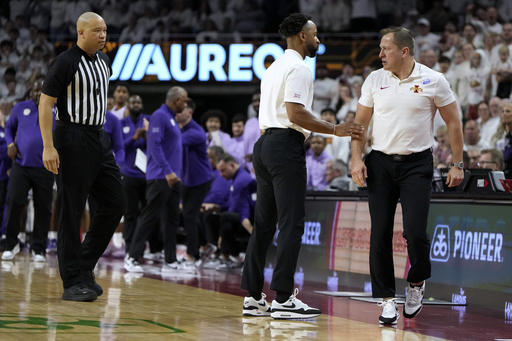 Kansas State achieves victory over No. 3 Iowa State with a strong all-around scoring effort, 80-61.