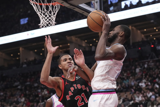 Tyler Herro tallies 28 points to lead Heat past Raptors 120-111 in overtime, ending 4-game losing streak.