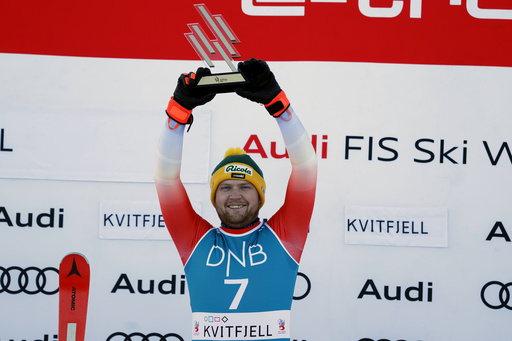 Swiss skier Niels Hintermann announces he has overcome lymph node cancer