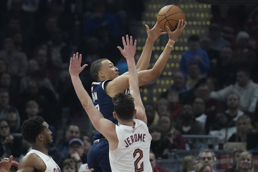 Evan Mobley nets 22 points as Cavaliers hit 26 threes in a 144-101 victory against Mavericks after Doncic deal.