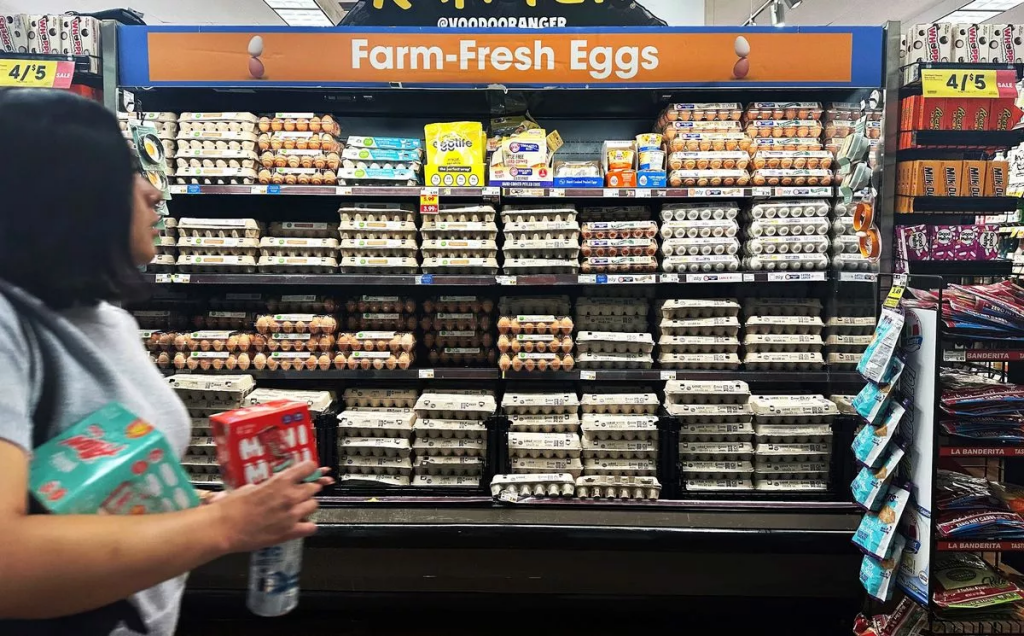 Egg prices are predicted to rise further ( Image: AFP via Getty Images)