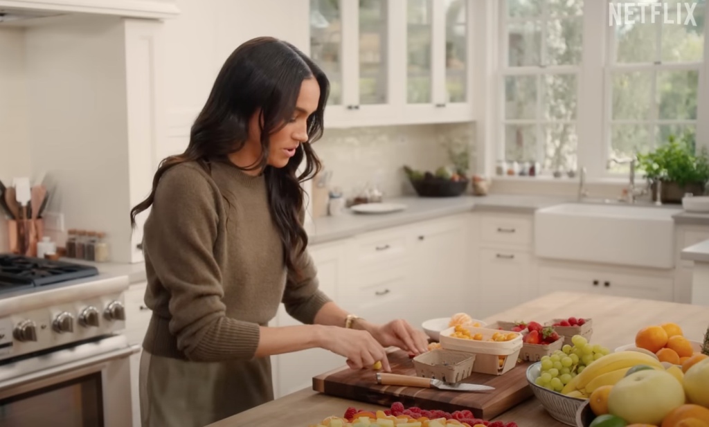 Meghan Markle breaks out of royal life with new cooking show (Photo: Netflix/YouTube)